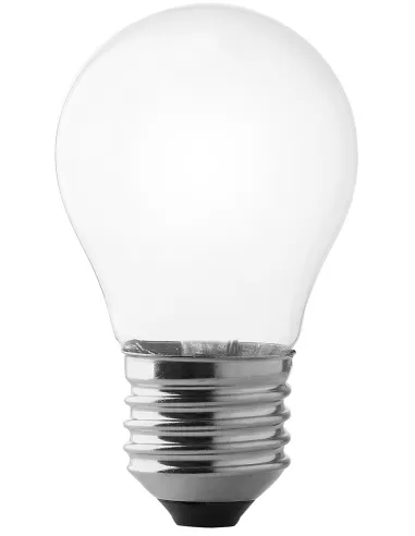 Ampoule LED ronde à filament Qtech Wiva 90000021 E27 4W opale 2700K 240V
